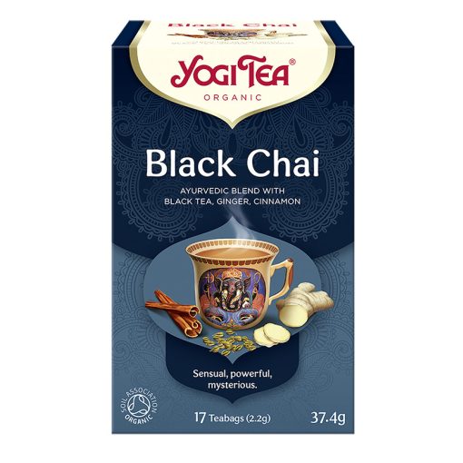 Fekete chai tea BIO 17x2,2g Yogi