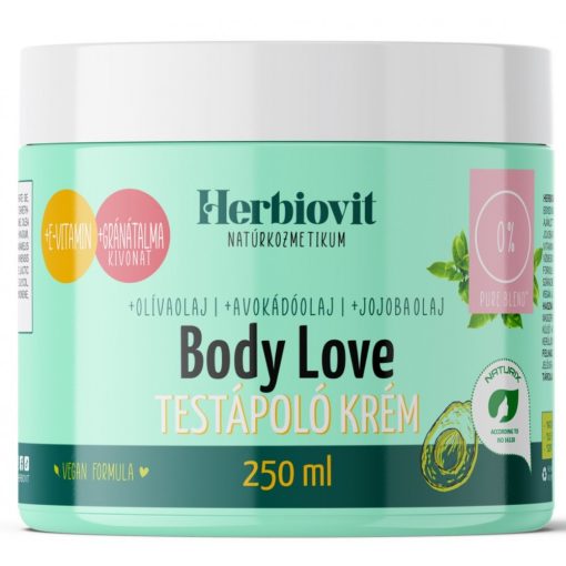 Body Love testápoló krém 250ml Herbiovit