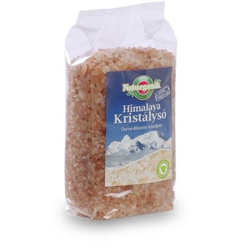 Himalaya só, durva rózsaszín 1kg Naturmind