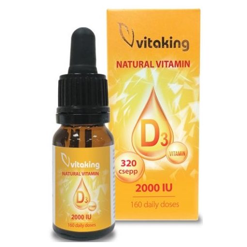 D3 vitamin csepp 10ml (320) Vitaking