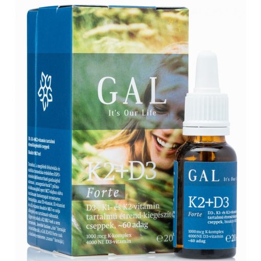 K2+D3 vitamin Forte 20ml GAL