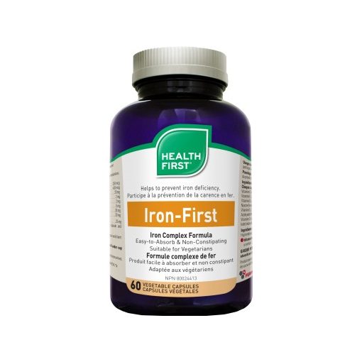Iron First 34mg vas (60) kapszula Health First