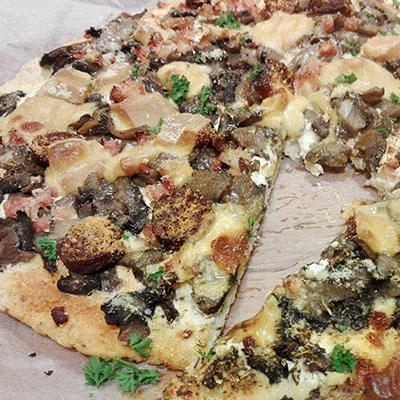 NoCarb 10 perces pizza