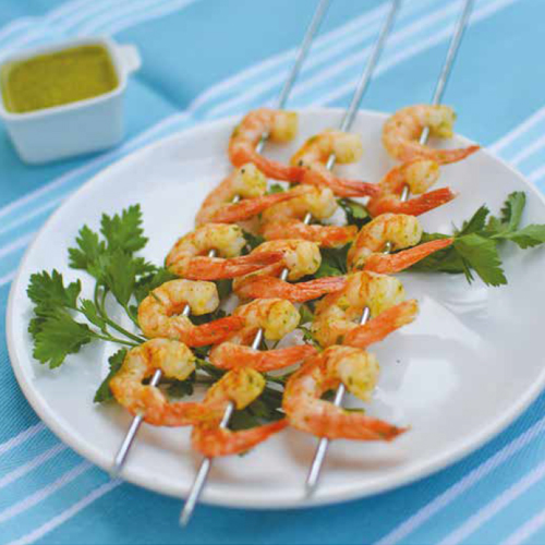 barbecue garnéla