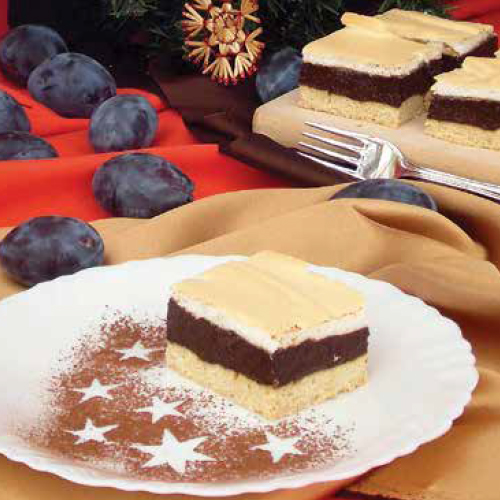 karácsonyillatú szilvás pite