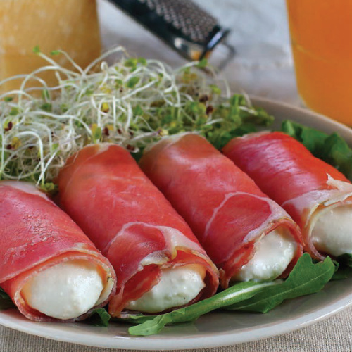 Parmezános ToTukrémes sonka brokkolicsírával