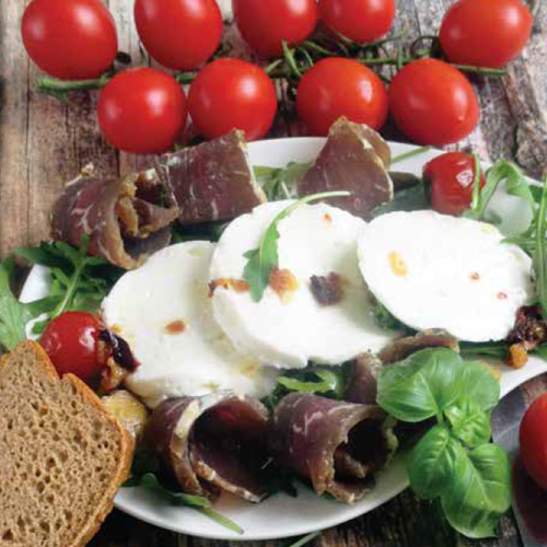 szeletelt mozarella