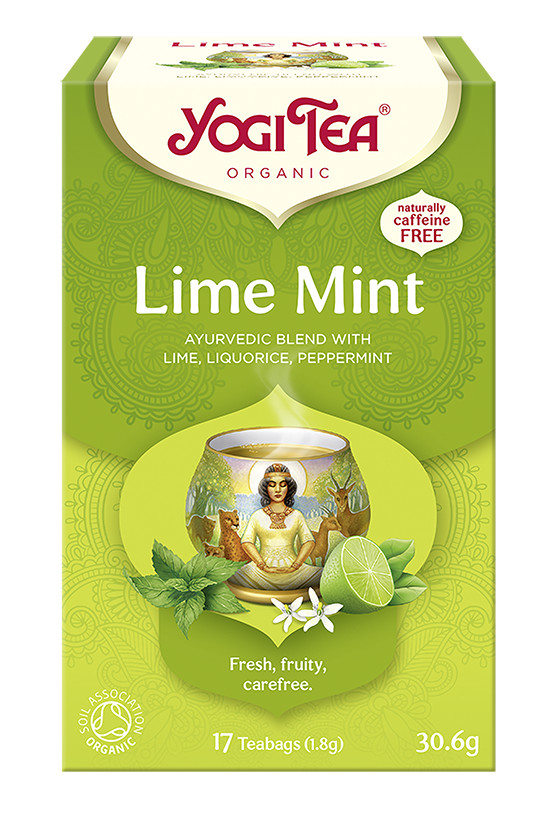 Zöldcitromos menta tea BIO 17x1,8g Yogi Zöldcitromos menta tea BIO 17x1,8g Yogi