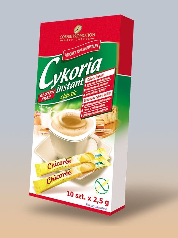 Instant cikória kávé 12x2,5g Instant cikória kávé 12x2,5g