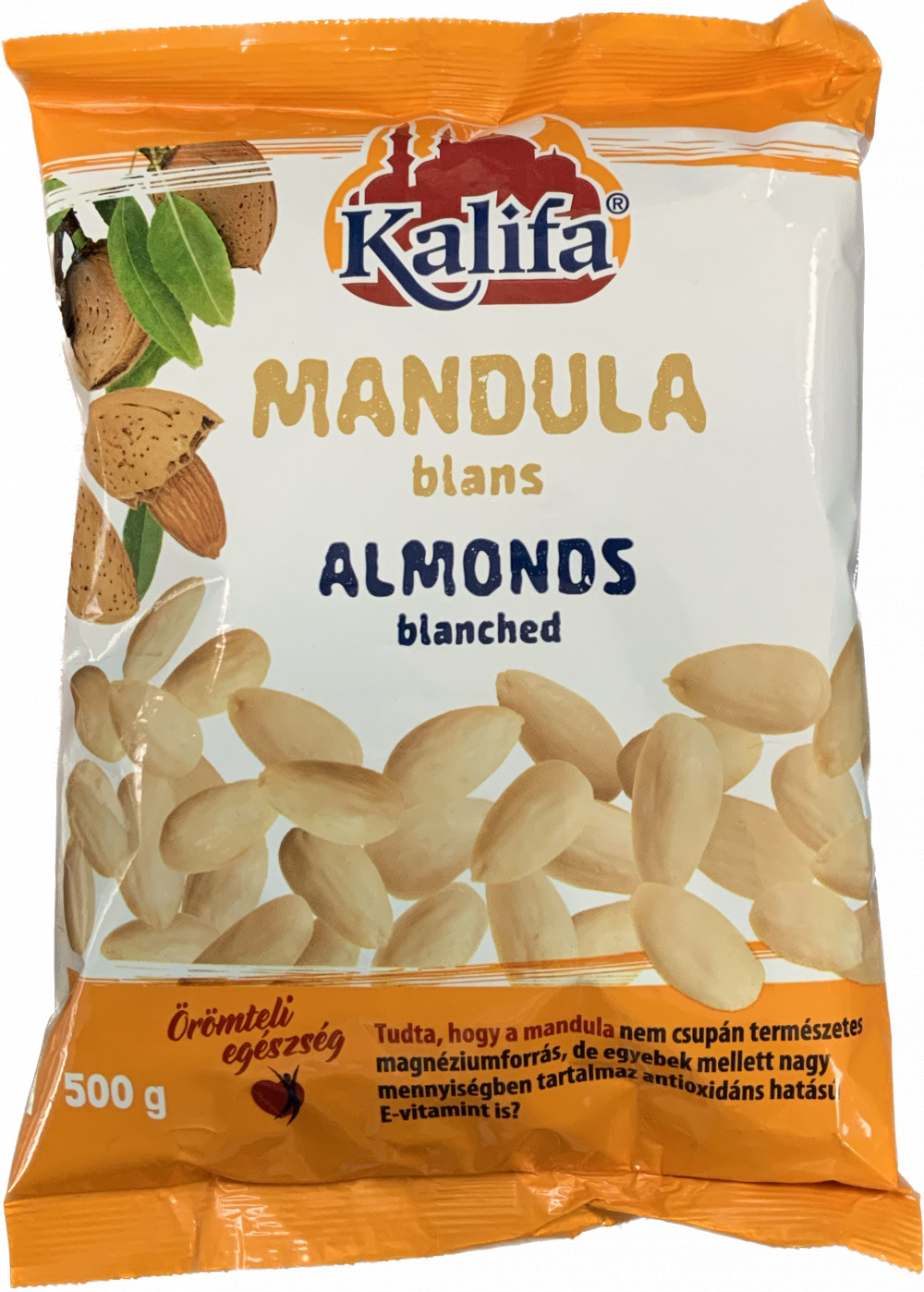 Mandula blansírozott 500g Kalifa Mandula blansírozott 500g Kalifa