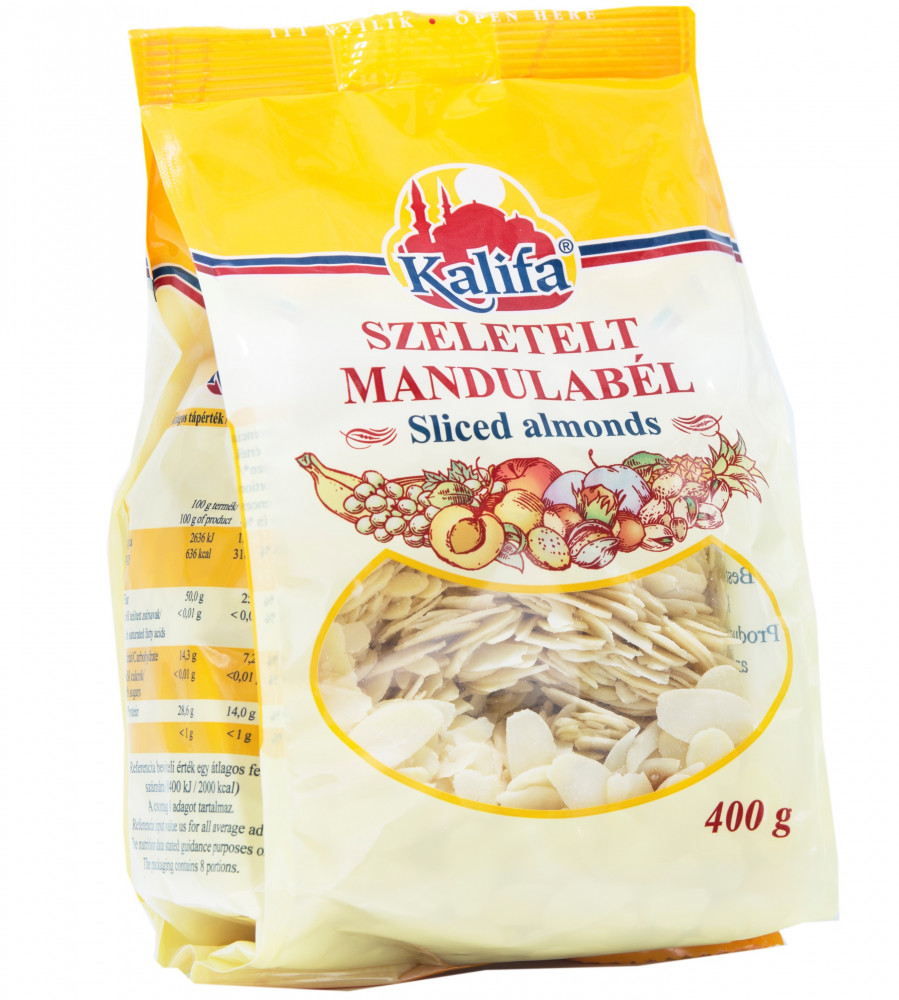 Mandula szeletelt 400g Kalifa Mandula szeletelt 400g Kalifa