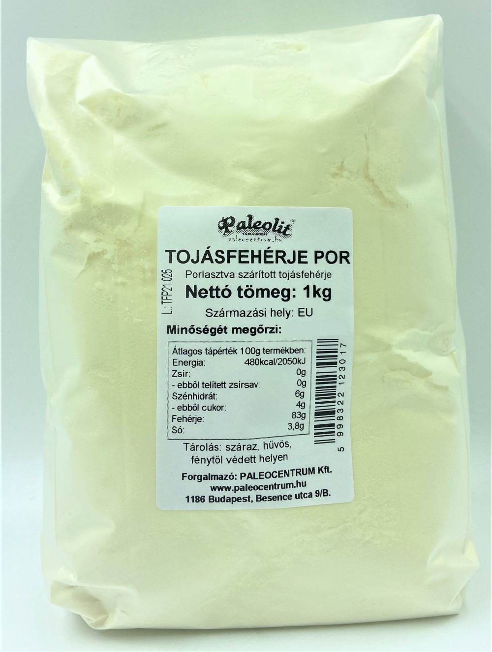 Tojásfehérje por 1kg Capriovus Tojásfehérje por 1kg Capriovus