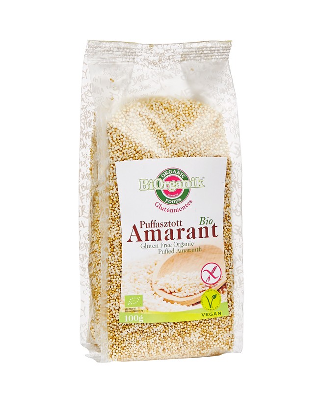 BIO puffasztott amarant 100g BiOrganik BIO puffasztott amarant 100g BiOrganik