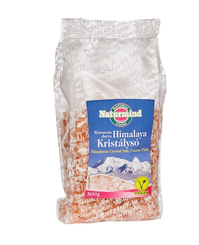 Himalaya só, durva rózsaszín 500g Naturmind Himalaya só, durva rózsaszín 500g Naturmind
