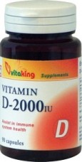 D-2000 vitamin (90) kapszula Vitaking D-2000 vitamin (90) kapszula Vitaking