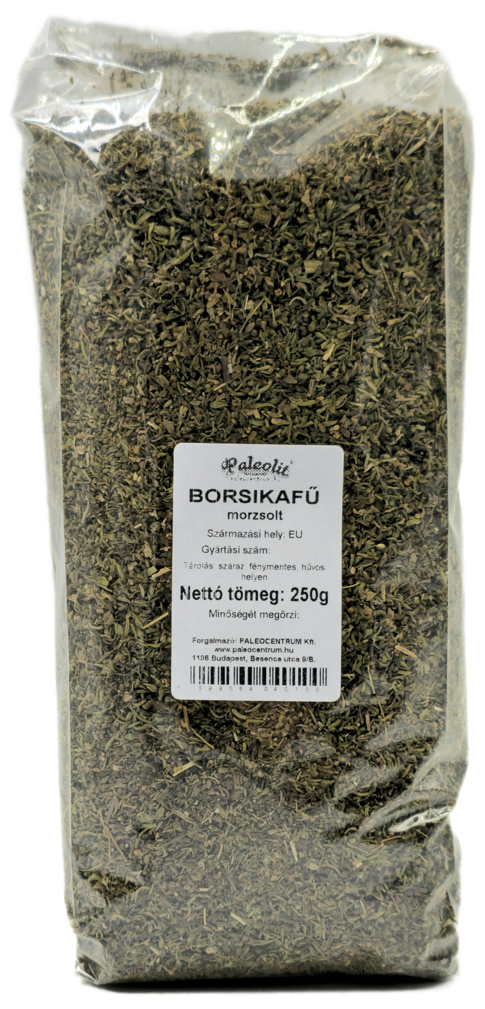 Borsikafű morzsolt 250g Paleolit Borsikafű morzsolt 250g Paleolit