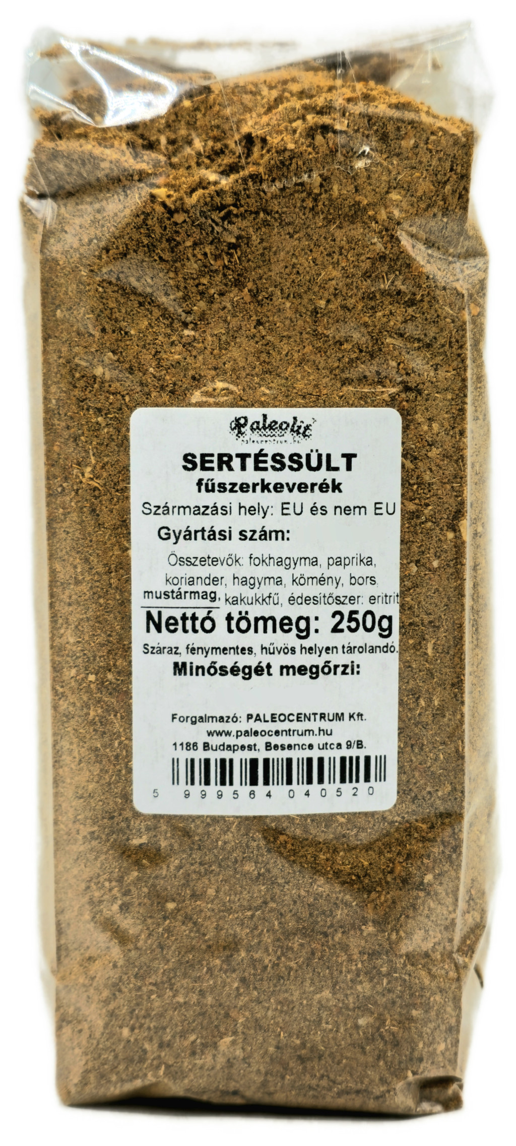 Sertéssült fűszerkeverék 250g Paleolit Sertéssült fűszerkeverék 250g Paleolit