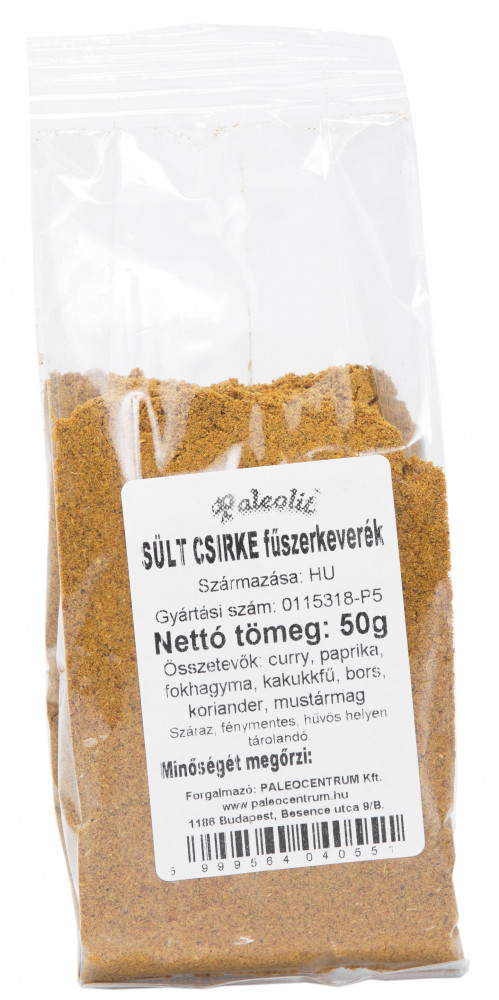 Sült csirke fűszerkeverék 50g Paleolit Sült csirke fűszerkeverék 50g Paleolit