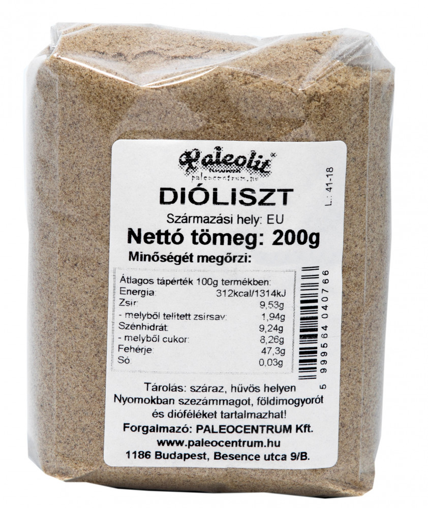 Dióliszt 200g Paleolit Dióliszt 200g Paleolit