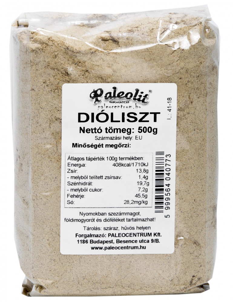 Dióliszt 500g Paleolit Dióliszt 500g Paleolit