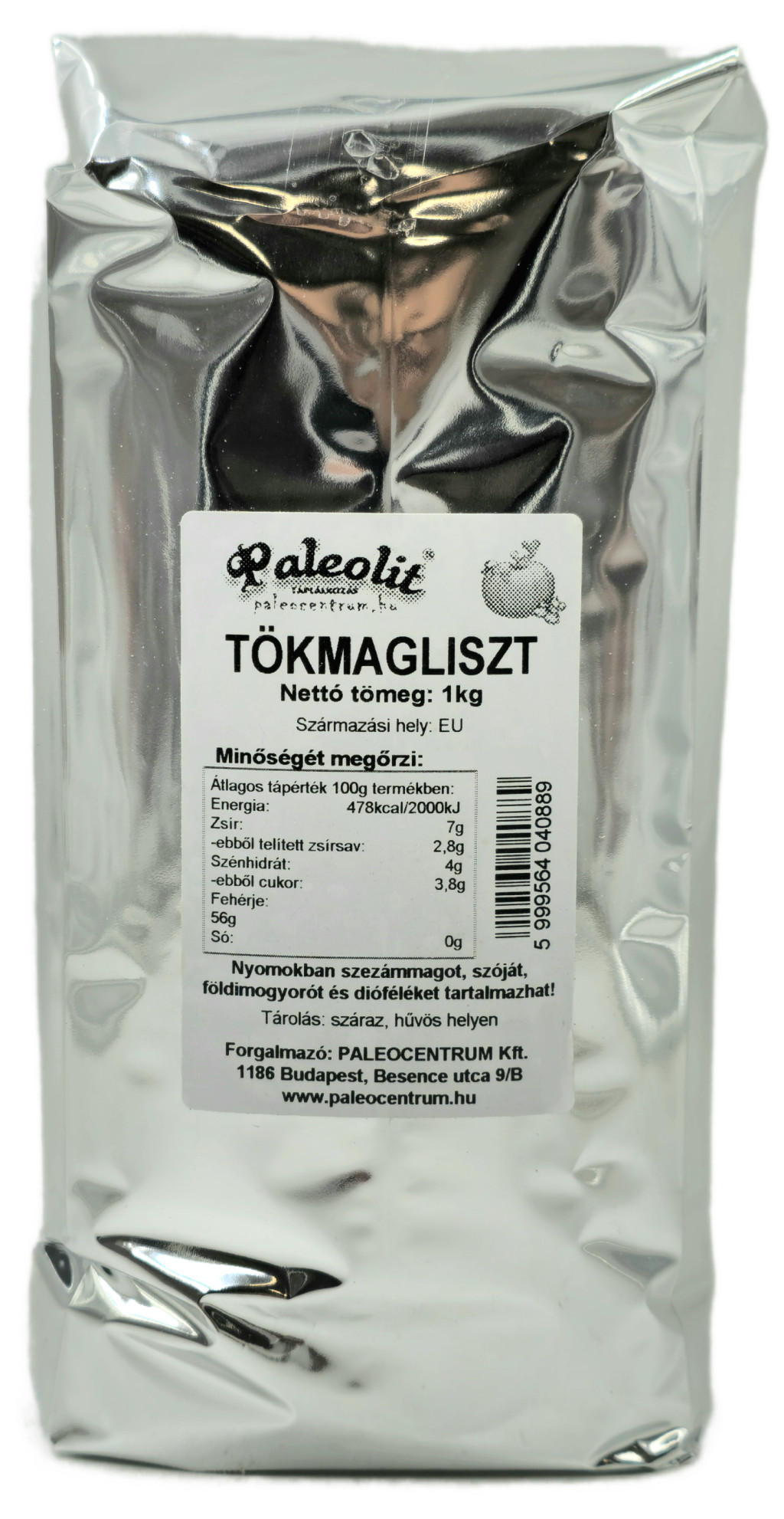 Tökmagliszt 1kg Paleolit Tökmagliszt 1kg Paleolit