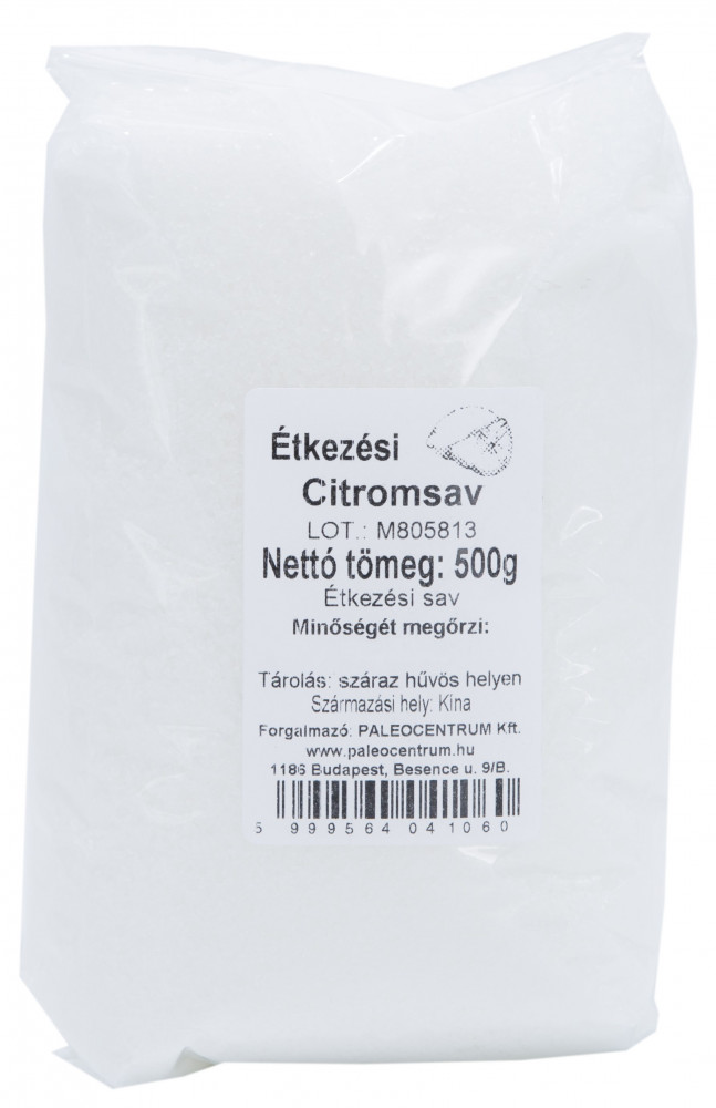 Citromsav étkezési 500g Citromsav étkezési 500g