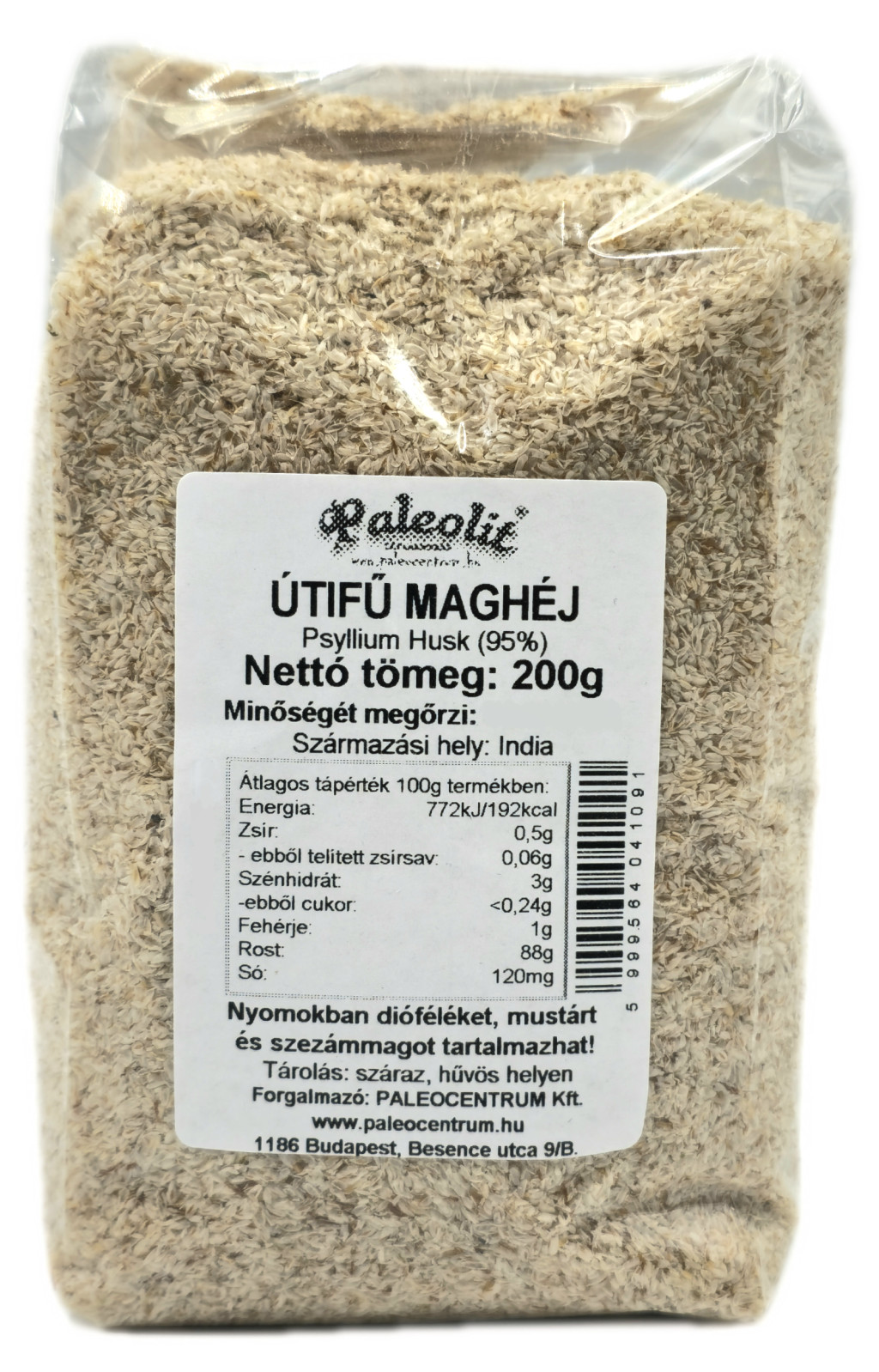 Útifű maghéj (P Husk) 95% 200g Paleolit Útifű maghéj (P Husk) 95% 200g Paleolit