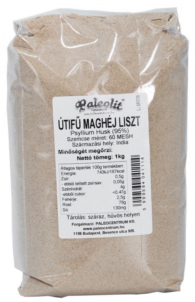 Útifű maghéj liszt (P Husk) 1kg Paleolit Útifű maghéj liszt (P Husk) 1kg Paleolit