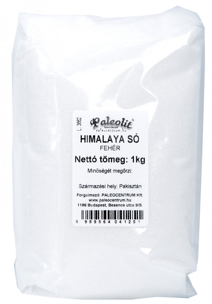 Himalaya só fehér 1kg Paleolit Himalaya só fehér 1kg Paleolit