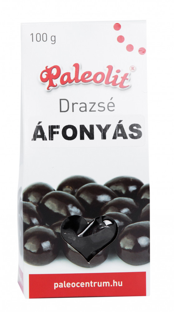 Áfonyás drazsé 100g dobozos Paleolit Áfonyás drazsé 100g dobozos Paleolit