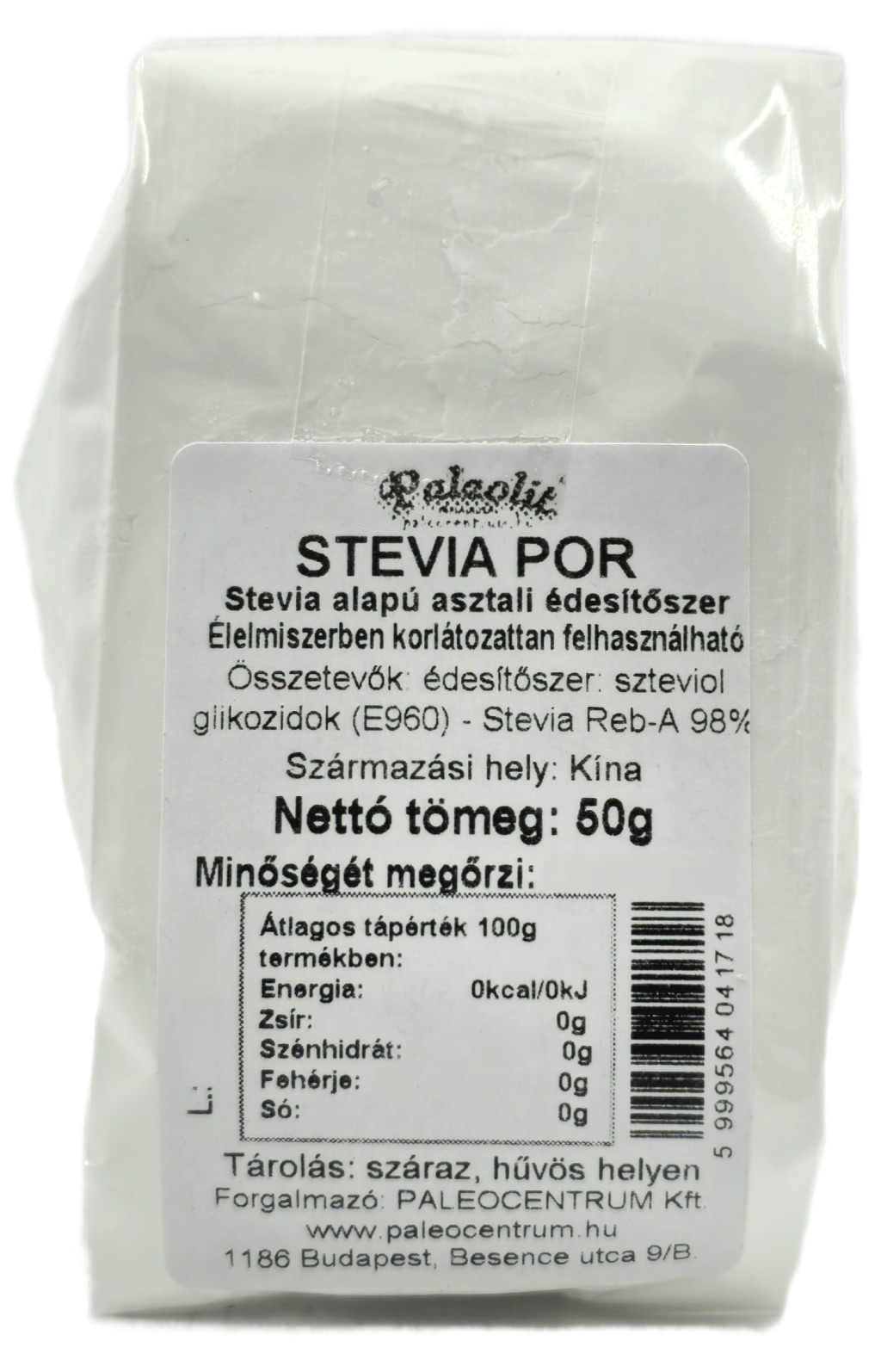 Stevia por 50g Paleolit Stevia por 50g Paleolit