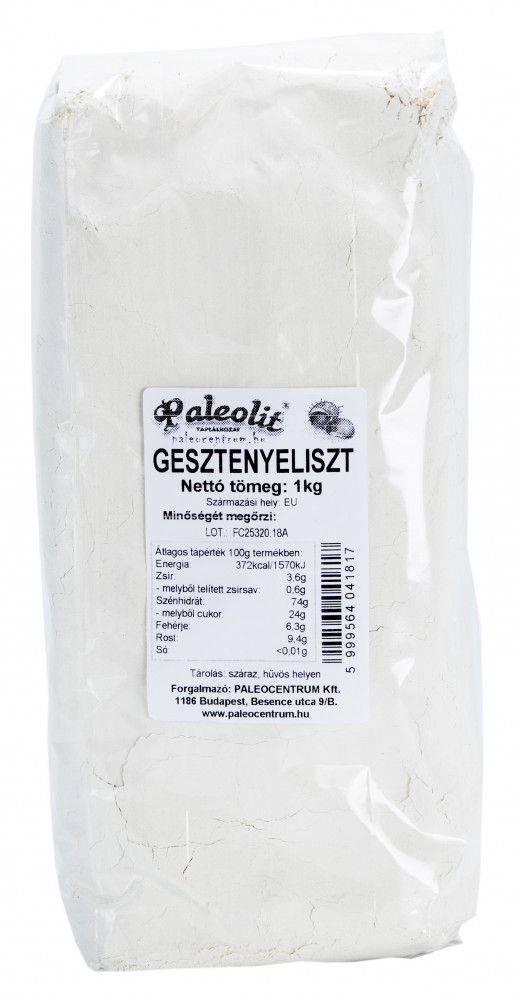 Gesztenyeliszt 1kg Paleolit Gesztenyeliszt 1kg Paleolit