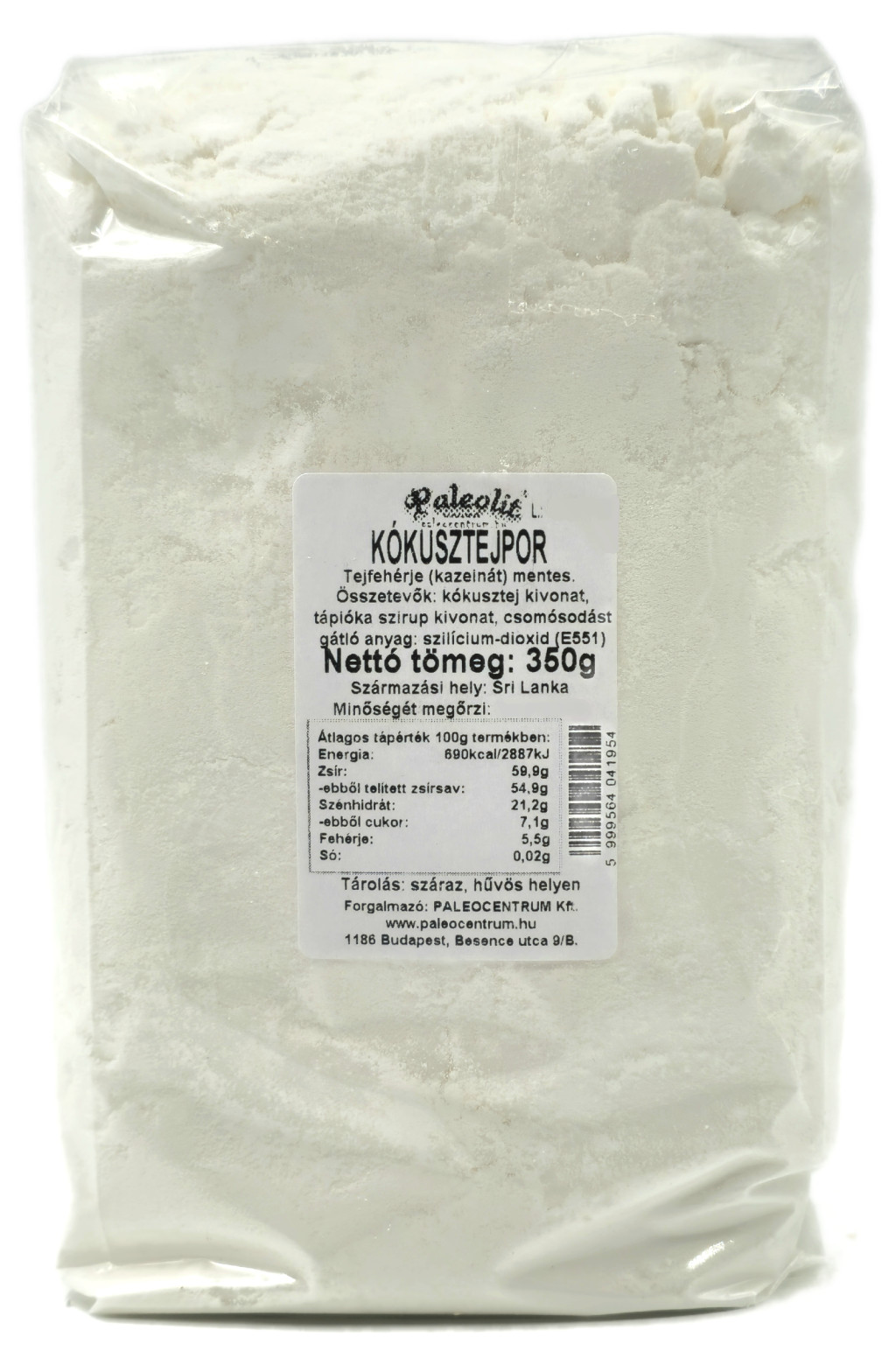 Kókusztejpor 350g Paleolit Kókusztejpor 350g Paleolit