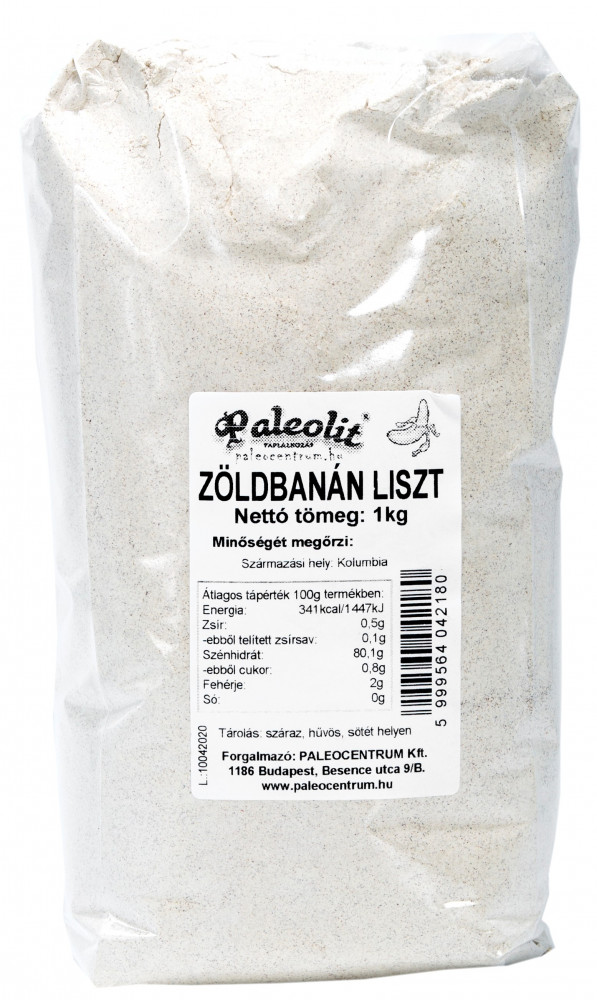 Zöldbanán liszt 1kg Paleolit Zöldbanán liszt 1kg Paleolit