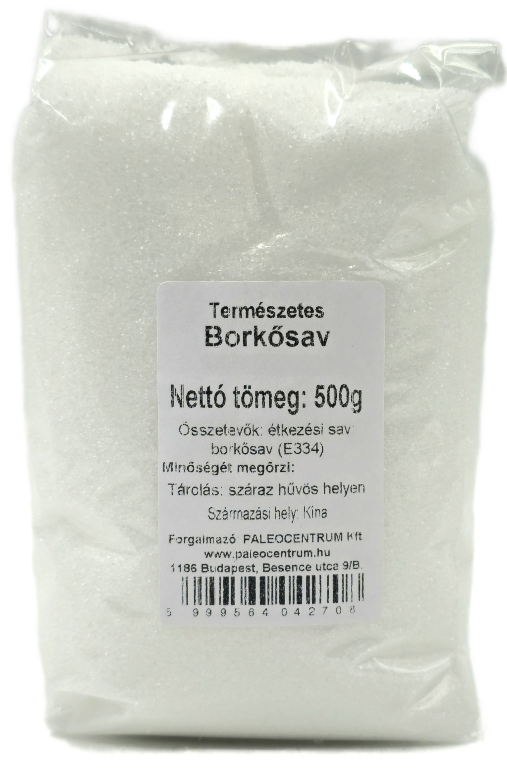Borkősav (természetes) 500g Borkősav (természetes) 500g