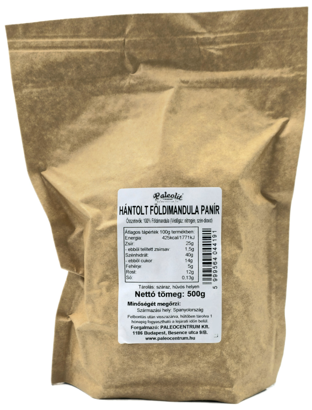 Hántolt földimandula panír 500g Paleolit Hántolt földimandula panír 500g Paleolit