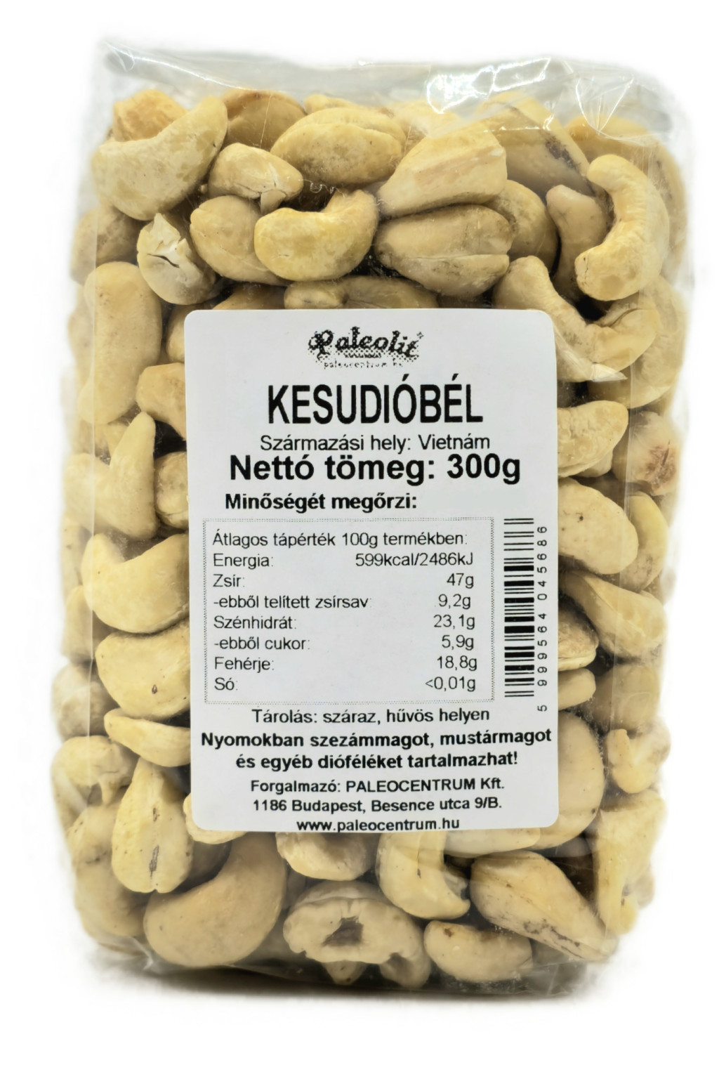 Kesudió 300g Paleolit Kesudió 300g Paleolit