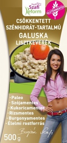 CH csökkentett galuska lisztkeverék 500g Szafi Reform CH csökkentett galuska lisztkeverék 500g Szafi Reform