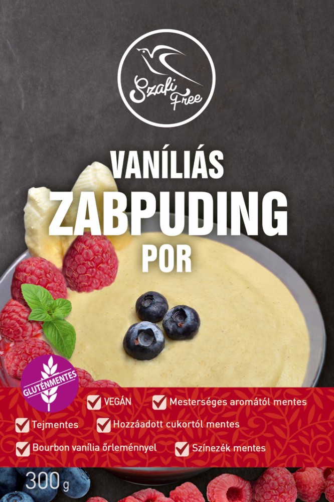 Vaníliás zabpuding por 300g Szafi Free Vaníliás zabpuding por 300g Szafi Free
