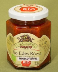 Édes rózsa fokhagymával BIO 200g Virágoskút Édes rózsa fokhagymával BIO 200g Virágoskút