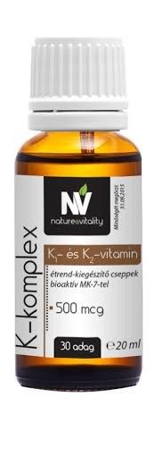 K-komplex 500mcg 20ml Nature&Vitality K-komplex 500mcg 20ml Nature&Vitality