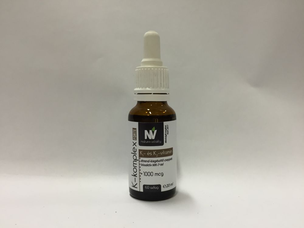 K-komplex Forte 1000mcg 20ml N&Vitality K-komplex Forte 1000mcg 20ml N&Vitality