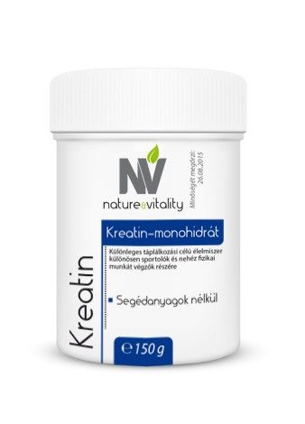 Kreatin-monohidrát 150g Nature&Vitality Kreatin-monohidrát 150g Nature&Vitality