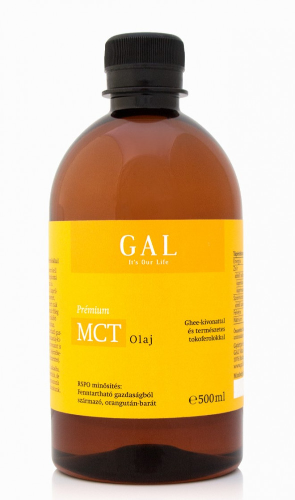 MCT olaj ghee-kivonattal 500ml GAL MCT olaj ghee-kivonattal 500ml GAL