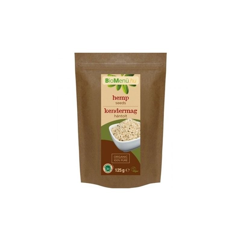 BIO Kendermag hántolt 125g BioMenü BIO Kendermag hántolt 125g BioMenü