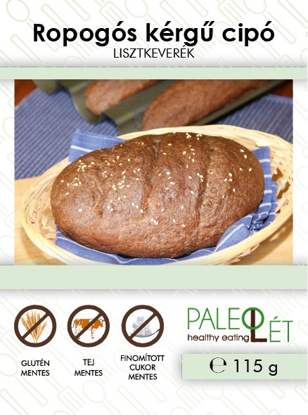 Ropogós kérgű kenyér 115g PaleoLét Ropogós kérgű kenyér 115g PaleoLét