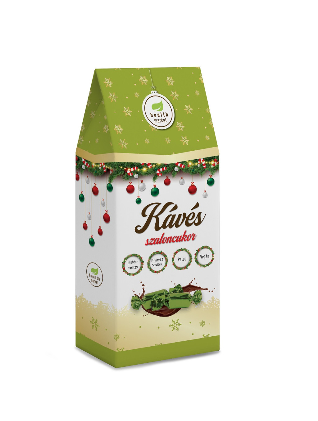 Mandula ízű szaloncukor 450g EgészségMarket Mandula ízű szaloncukor 450g EgészségMarket