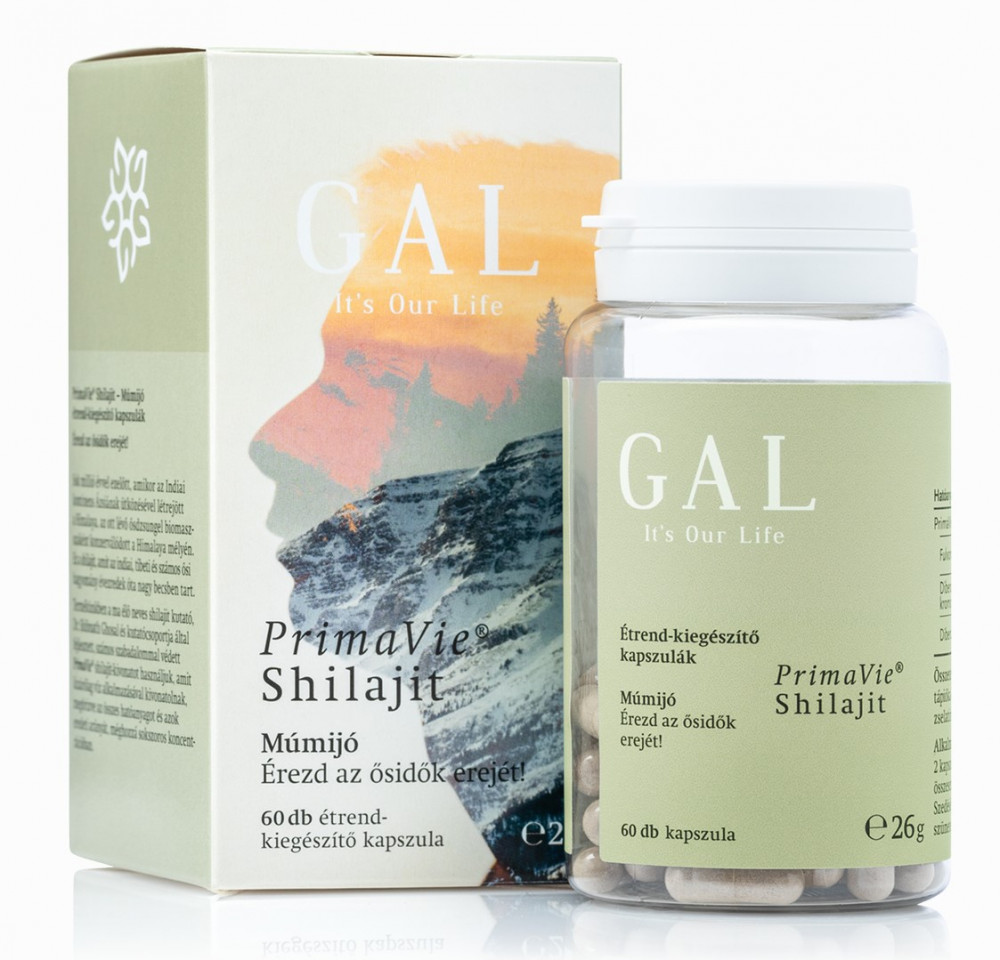 PrimaVie Shilajit 60 kapszula GAL PrimaVie Shilajit 60 kapszula GAL