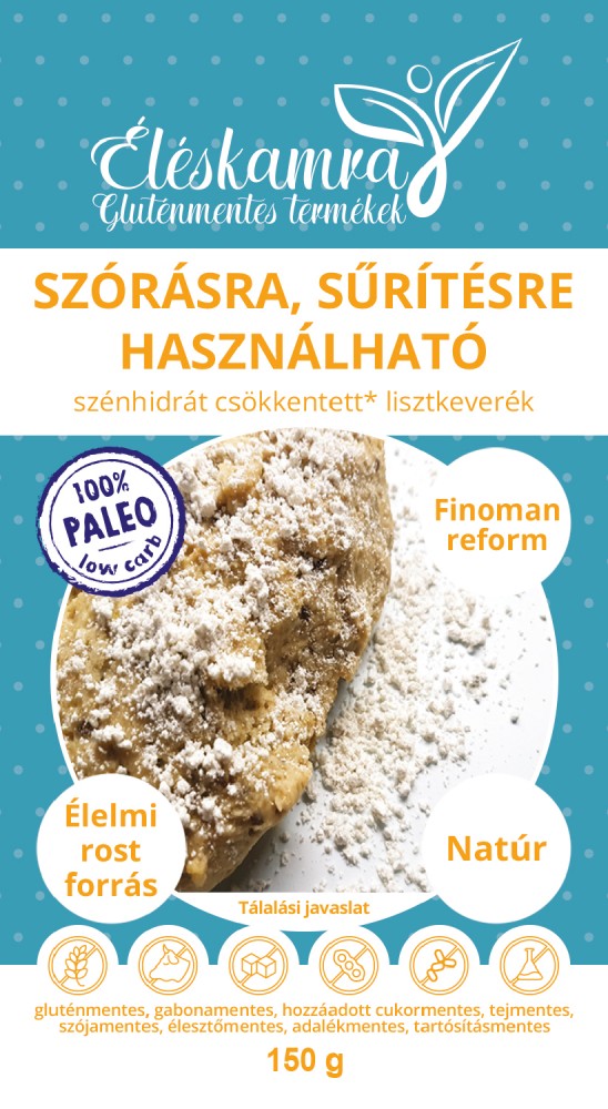 Szórásra, sűrítésre használható lisztkev 150g Éléskamra Szórásra, sűrítésre használható lisztkev 150g Éléskamra