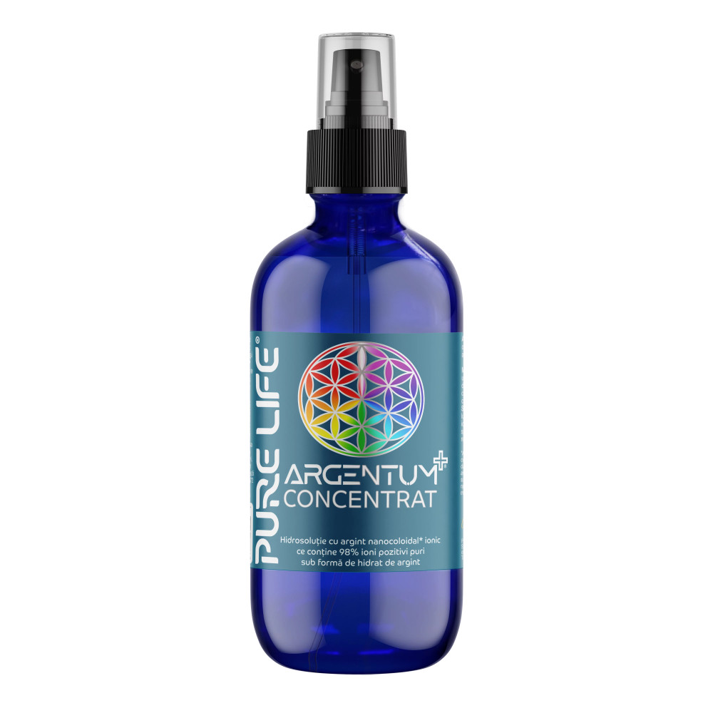 Argentum 30ppm ezüstkolloid szájspray 120ml Pure Life Argentum 30ppm ezüstkolloid szájspray 120ml Pure Life
